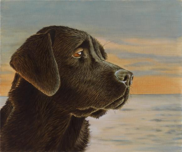 Black Lab, 2022 © Sean Landers