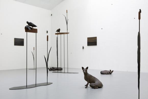 Prey © Elisabeth Jaeger, Ausstellungsansicht Galerie Mennour, Paris 2023
